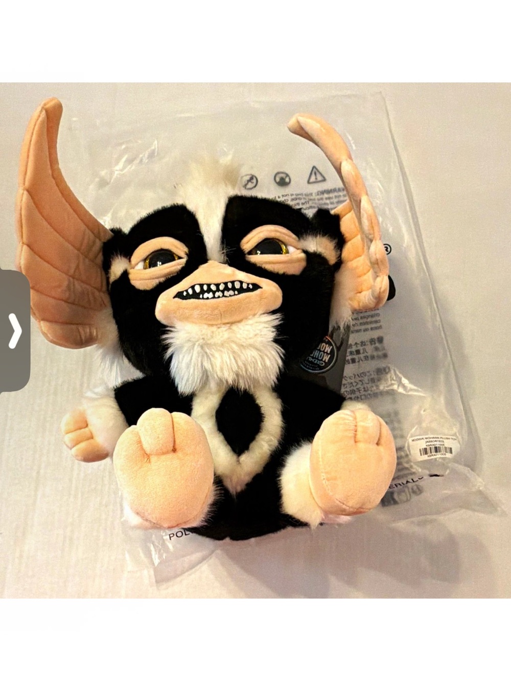 Kreeptures Gremlins Mohawk Mogwai Plush Licensed Collectible 2024